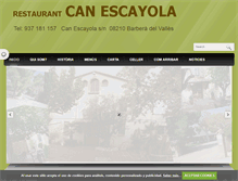 Tablet Screenshot of canescayola.com